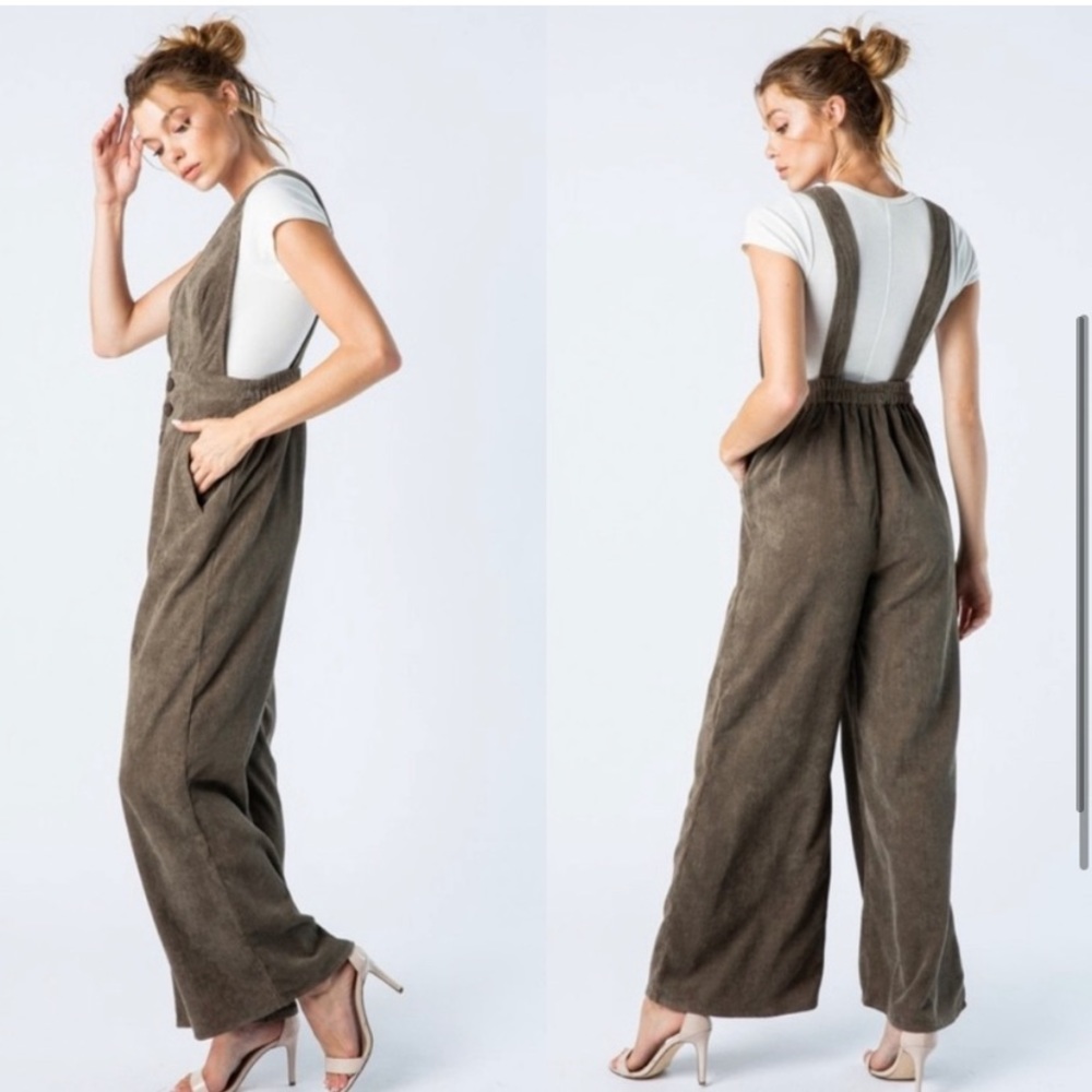 Corduroy Jumpsuit Overalls